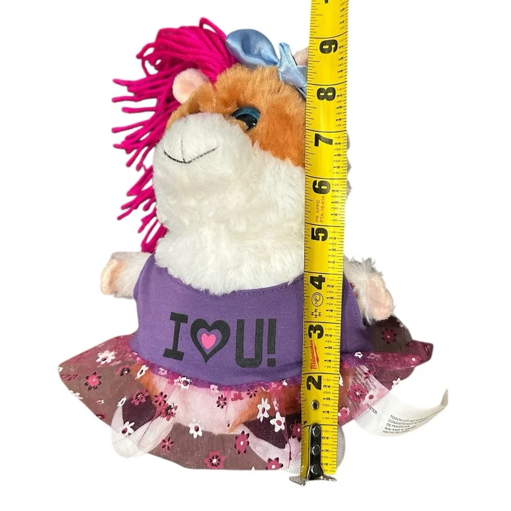 RARE Gemmy Singing Hamster Girl Call‎ Me Maybe Plush Song READ